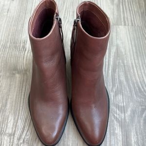 Vince Camuto leather booties